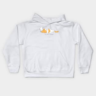 Cat piss + sadness Kids Hoodie